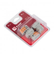 Клемма СМК 222-412 блистер (5шт)   plc-smk-412b  EKF