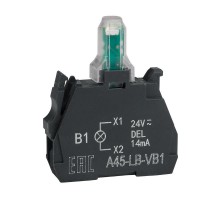 Световой блок OptiSignal D22 A45-LB-VB1 белый 24VACDC ZBVB1 332202 КЭАЗ