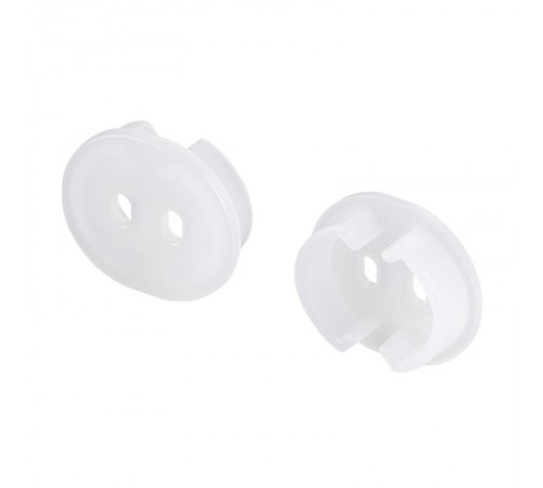 Заглушка ARH-ROUND-D20-DUAL с отверстием (Arlight, Пластик)  039301  Arlight