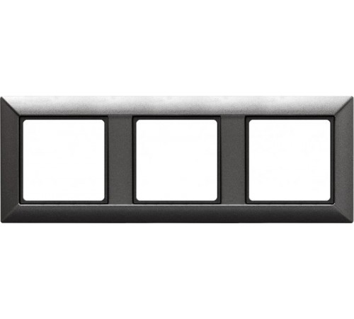 Рамка 3-поста; Eco Profi; термопласт; антрацит  EP483AN  Jung
