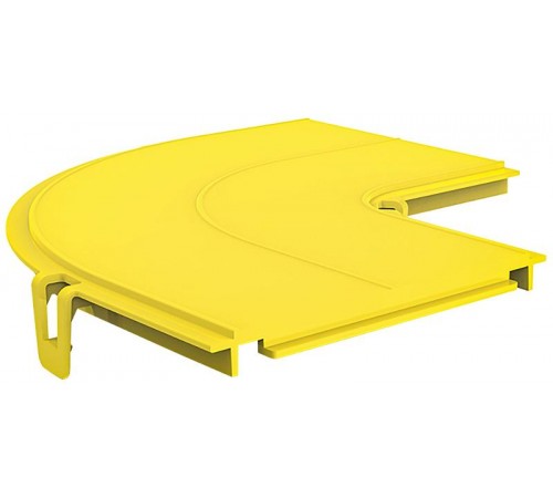 ITK Крышка поворота горизонтального 45град опт. лотка 120мм  DS-120-38351  ITK