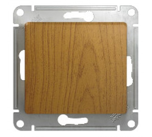 Glossa Дерево Дуб Переключатель перекрестный, сх.7, 10АХ  GSL000571  SE