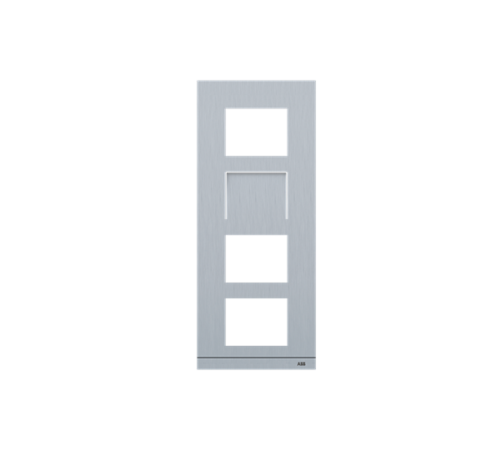 Станция вызова, видео, 1/4, без клавишных модулей, алюминий  2TMA200160A0005  ABB