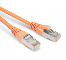 PC-LPM-STP-RJ45-RJ45-C5e-1M-LSZH-OR Патч-корд F/UTP, экранированный, Cat.5е (100% Fluke Component Tested), LSZH, 1 м, оранжевый  230088  Hyperline