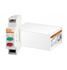 Выключатель кнопочный пуск-стоп (без фиксации) ВК-47 1НО;1НЗ  SQ0214-0021  TDM