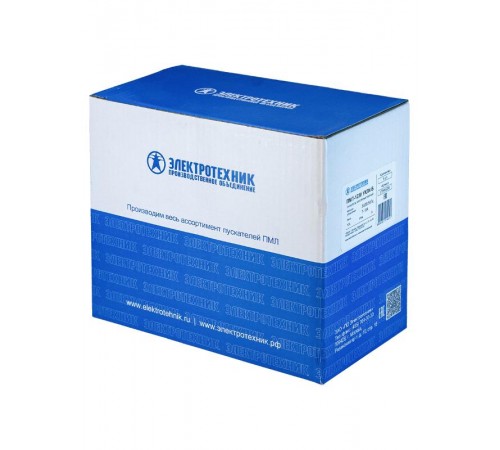 ПМЛ-1230 УХЛ4 Б, 380В/50Гц, 1з, 10А, нереверсивный, с реле РТЛ-1014-2 7-10А из пластика IP54, с кнопками ПУСК + СТОП и сигнальной лампой, пускатель эл