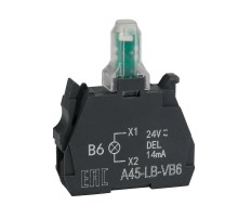 Световой блок OptiSignal D22 A45-LB-VB6 синий 24VACDC ZBVB6 332205 КЭАЗ