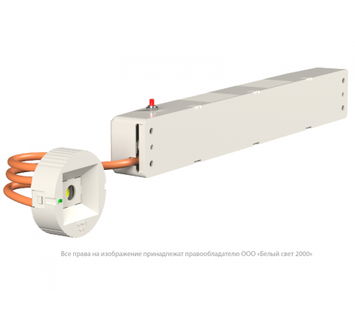 Указатель аварийный светодиодный BS-OKO-81-L1-INEXI2  4,4Вт 1ч IP20 непостоянный накладной  a15268   Белый Свет