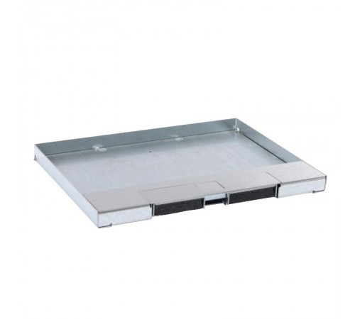 Крышка для напольной коробки нерж. сталь 12/18М  088104  Legrand