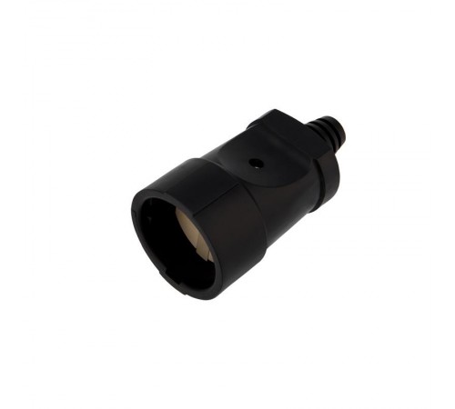 Розетка разборная без з/к 10А черная  11-8540  REXANT