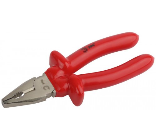 Плоскогубцы 180 мм комбинированные диэлектрические 1000V  Б0055919  ЭРА