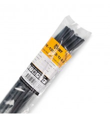 Трубка термоусадочная клеевая ТТК-135 (3:1)-6/2 черн  104408  КВТ