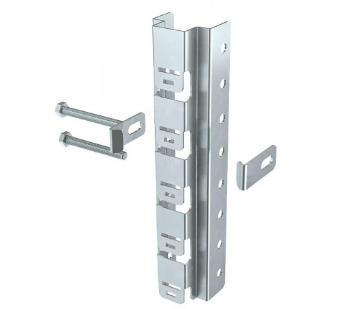 Крепление к сетке безвинтовое для 1-консоли HDZ IEK  CLM50D-CSB-1-HDZ  IEK