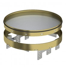 Кассетная рамка RKRN2UZD3 ном.размер R9 D 305 мм (латунь) (RKRN2UZD3R9MS25)  7409154  OBO Bettermann