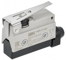 Микровыключатель концевой МП-7140 укор. рычаг IP40  KKV12-7140-2-64  IEK