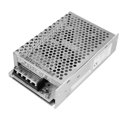 Источник питания 220V AC/12V DC, 4,5A, 50W с разъёмами под винт, без влагозащиты (IP23)  200-050-1  REXANT