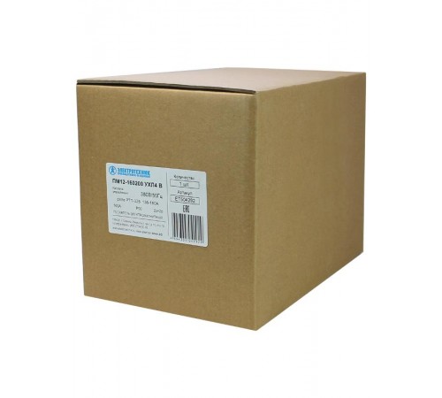 ПМ12-160200 УХЛ4 В, 380В/50Гц, 2з+2р, 160А, нереверсивный, с реле РТТ-326 136-160А, IP00, пускатель электромагнитный (ЭТ)  ET504292  Электротехник