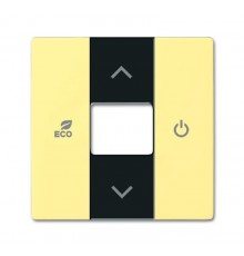 Накладка терморегулятора free@home, future, цвет sahara/жёлтый6220-0-0580 ABB