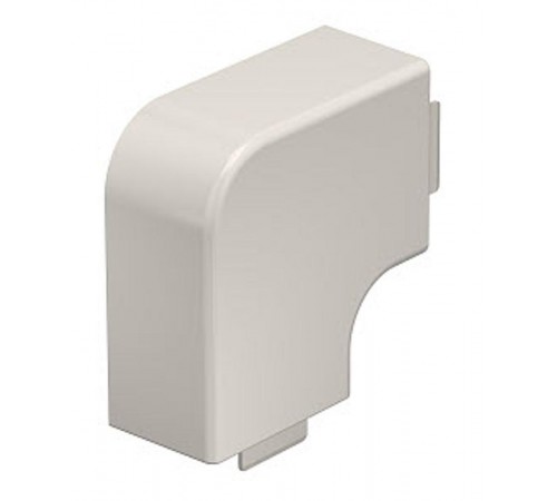 Крышка плоского угла кабельного канала WDK 40x60 мм (ПВХ,кремовый) (WDK HF40060CW)  6161308  OBO Bettermann