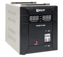Стабилизатор напряжения электронный напольного исполнения TITAN -TF-5000  stab-TF-5000 EKF