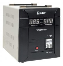 Стабилизатор напряжения электронный напольного исполнения TITAN -TF-5000  stab-TF-5000 EKF