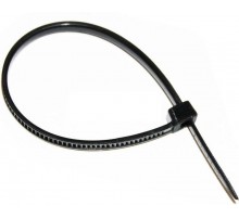 Хомут КСС-А 3,6х200 нейлоновый с УФ защитой черный (100штук/упаковка)  4690612011844  IN HOME