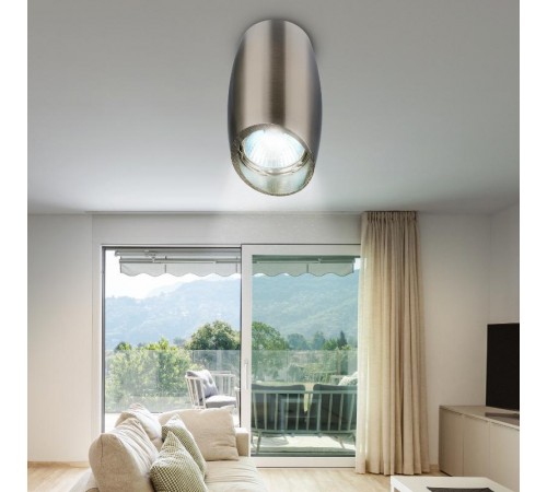 Светильник настенно-потолочный спот OL20 SN MR16/GU10, сатин/никель  Б0054391  ЭРА