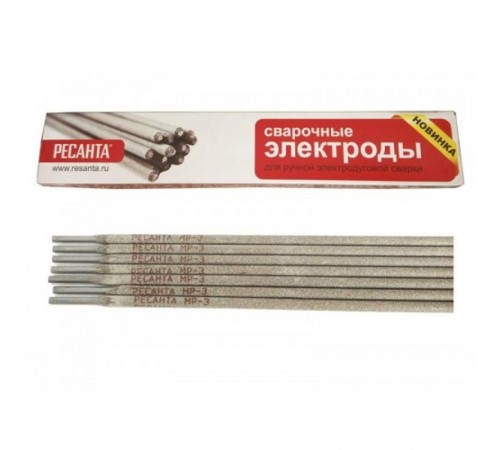 Электрод МР-3 Ф3,0 Пачка 1 кг  71/6/20  РЕСАНТА