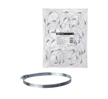 Хомут червячный, d 110-130 мм, оцинк (упак. 100 шт)  SQ1807-0357  TDM