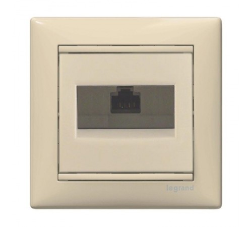 Valena Сл. кость Розетка комп(RJ45) 1-ая 6 кат UTP  774146  Legrand