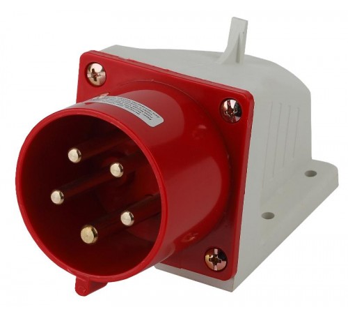 Вилка стационарная 525 3Р+РЕ+N 32А 380В IP44  Б0032860  ЭРА