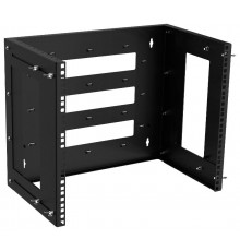 ITK Рама настенная рег. 300-500мм 9U чер.  FW05-9U35  ITK