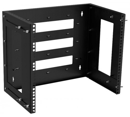 ITK Рама настенная рег. 300-500мм 9U чер.  FW05-9U35  ITK