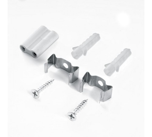 Светильник светодиодный линейный AL7002 9W AC185-265V, пластик, с выключателем, сетевым шнуром, коннектором 543*20*31мм  41354  Feron