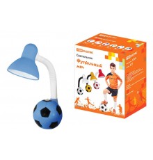 Светильник настольный на основании Футбольный мяч 40Вт ЛН/КЛЛ/LED Е27 сине-черный  SQ0337-0052  TDM