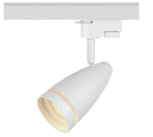 Светильник трековый  TR49 - GU10 WH однофазный под лампу GU10 матовый белый  Б0054161  ЭРА