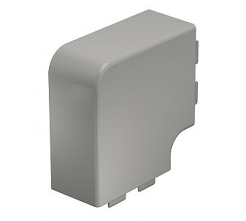 Крышка плоского угла кабельного канала WDK 60x110 мм (ПВХ,серый) (WDK HF60110GR)  6022332  OBO Bettermann
