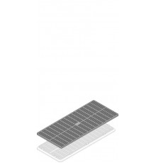 Решетка IP40 для вентилир. панелей (2шт)1STQ008090A0000  ABB