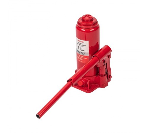 Домкрат гидравлический бутылочный 5т в пластиковом кейсе  80-0611  REXANT