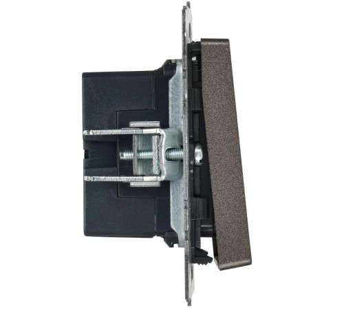 BRITE Кнопка звонка с инд. отел. 10А ВС10-1-9-БрТБ бр.  BR-V14-2-10-K45  IEK