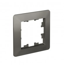 AtlasDesign Air Рамка 1-ая, Сталь / Дымчатый Черный  ATN220901  SE