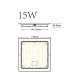 Светильник светодиодный встраиваемый LED 18-15-6K квадратный 15Вт 6500К  Б0057428  ЭРА