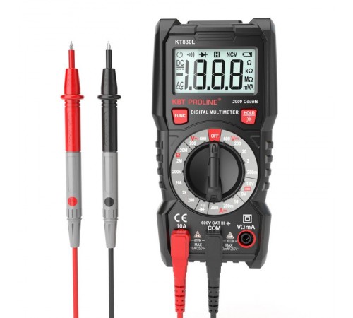 Мультиметр цифровой KT830l PROLINE  79127  КВТ
