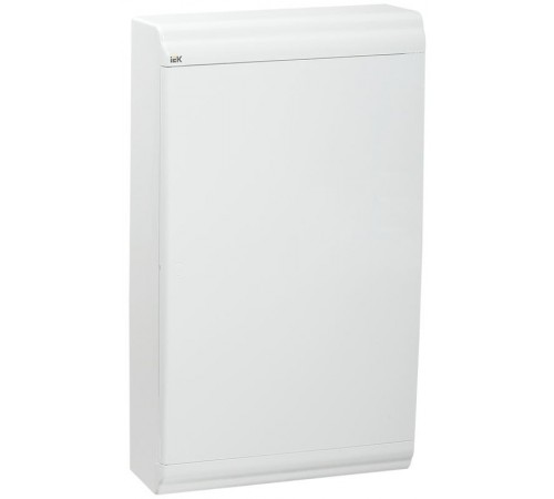 Корпус пластиковый навесной на 36 модулей ЩРН-П-36 IP41 (490х290х100мм) PRIME белая дверь  MKP82-N-36-WD-41-05  IEK