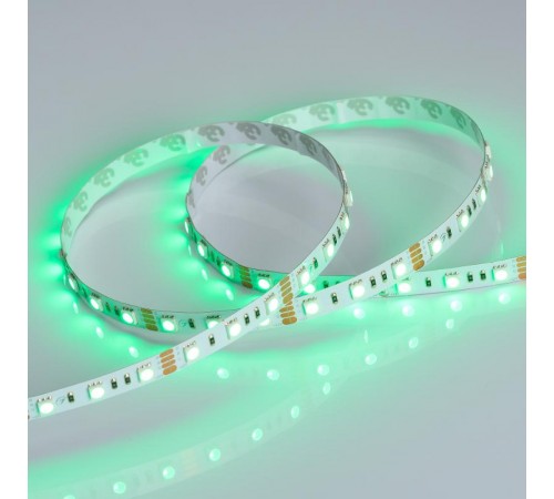 Лента светодиодная RT-B60-10mm 12V RGB (14.4 W/m, IP20, 5060, 5m) (arlight, Открытый)  012340(2)  Arlight