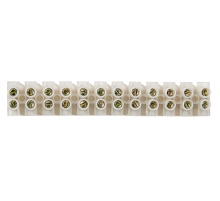 Колодка КЗВ 15-12 15А 4-10мм 12пар  4690612032542  IN HOME
