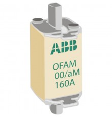 Предохранитель OFAA00AM125 125А тип аМ размер00, до 690В  1SCA022701R1930  ABB