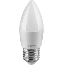 Лампа светодиодная OLL-C37-6-230-2.7K-E27-FR  71630  ОНЛАЙТ