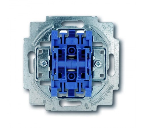 Механизм 2-клавишного выключателя, 10А 250В  2CKA001012A2108  ABB