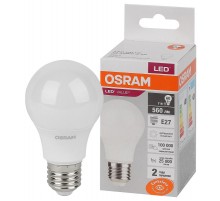 Лампа светодиодная LED Value CL- A 7W/840 230V E27 10X1  4058075578760  OSRAM